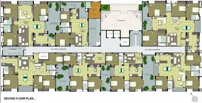 Images for Cluster Plan of Ramaniyam Real Estates Isha