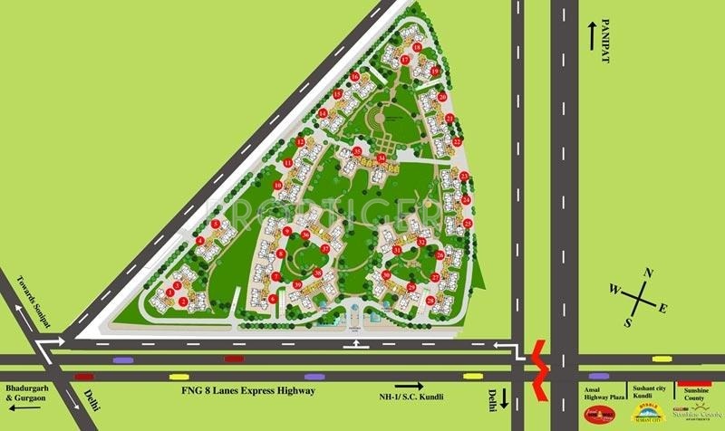 Images for Master Plan of Ansal Green Escape