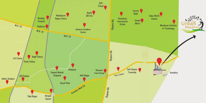 Images for Location Plan of Skydot Meadows Villa