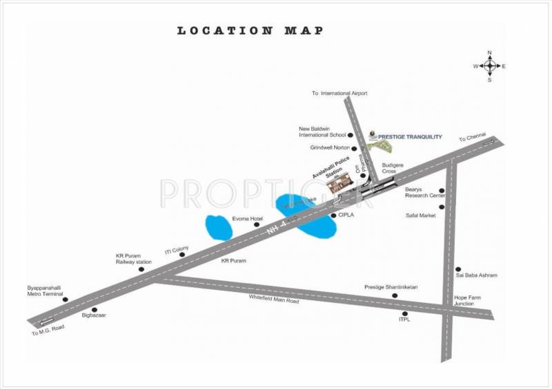  tranquility Images for Location Plan of Prestige Tranquility