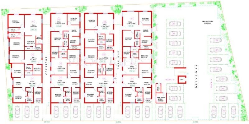 Images for Cluster Plan of Antony Associates Trend