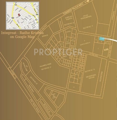 Images for Location Plan of Sky Radhe Krishna
