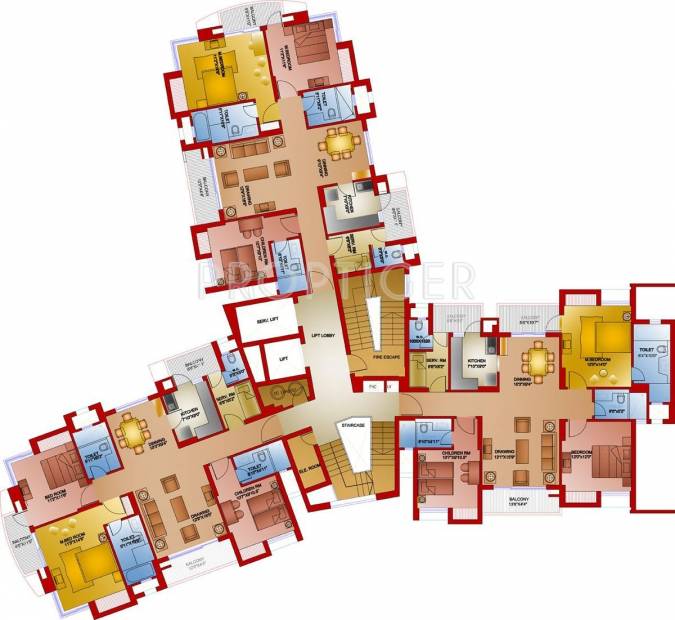  privilege-phase-1 Images for Cluster Plan of Parsvnath Privilege