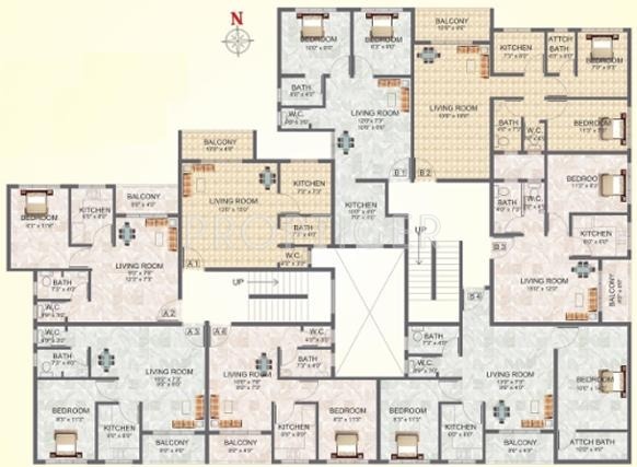 Images for Cluster Plan of Tirupati Balaji Kalash