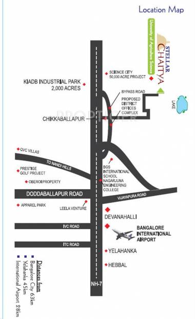 Images for Location Plan of Stellar Stellar Chaitya
