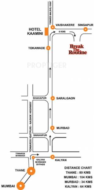 Images for Location Plan of Disha Break The Routine