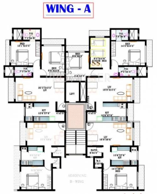 Images for Cluster Plan of Kabra Nalanda