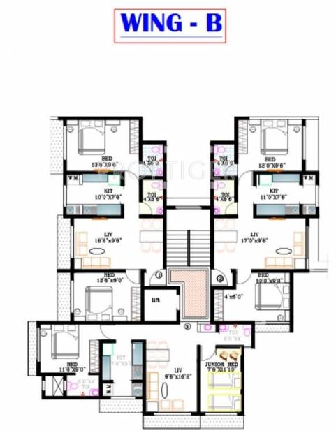 Images for Cluster Plan of Kabra Nalanda