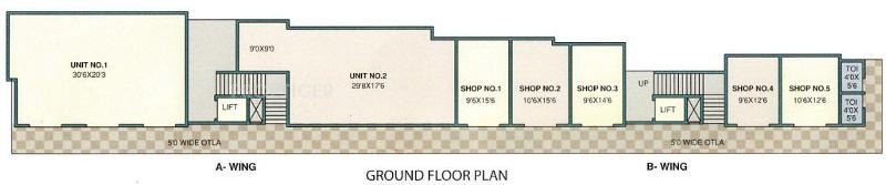 Images for Cluster Plan of Poonam Kalpavruksh
