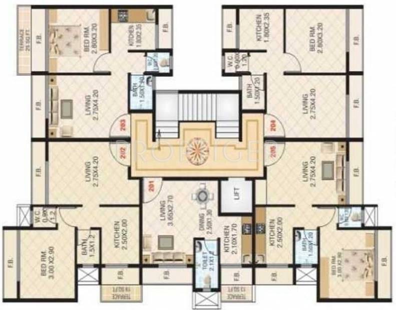 Images for Cluster Plan of Adinath Group Reddhi Siddhi Samruddhi