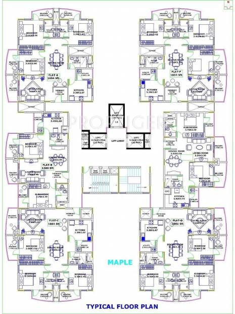 Images for Cluster Plan of Valmark Regency Pinnacle Heights