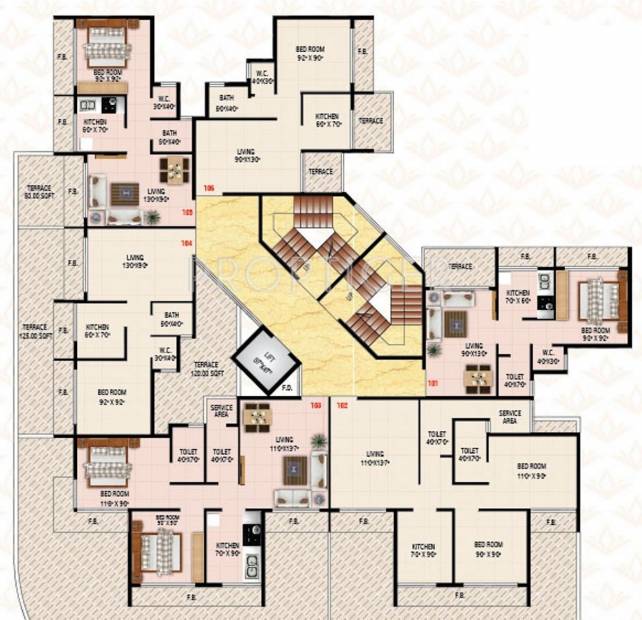 Images for Cluster Plan of Today Sai Vrindavan