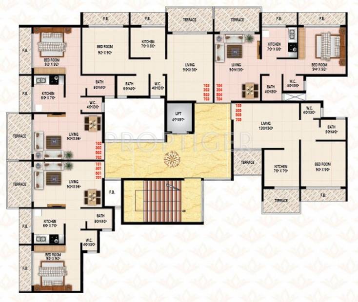 Images for Cluster Plan of Today Sai Vrindavan