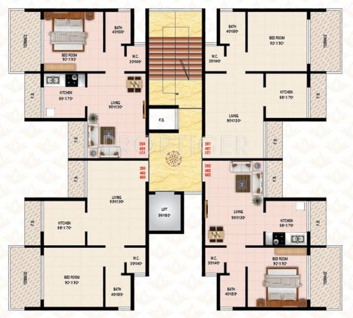 Images for Cluster Plan of Today Sai Vrindavan