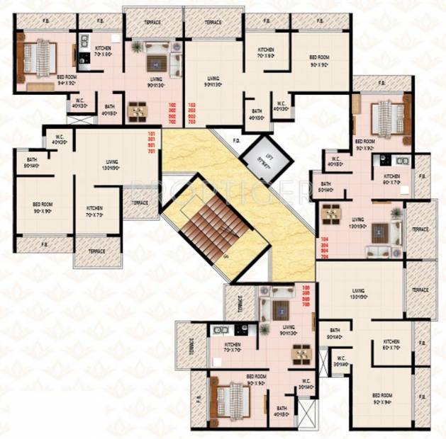 Images for Cluster Plan of Today Sai Vrindavan