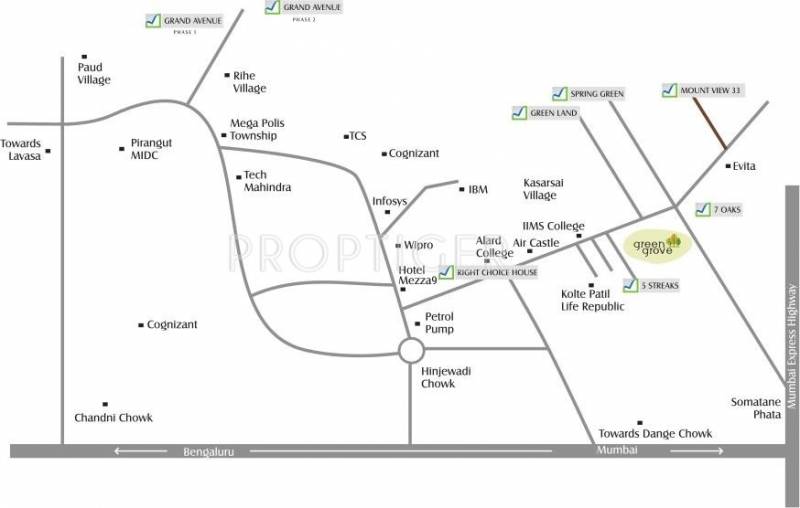 Images for Location Plan of Right Green Grove Phase I