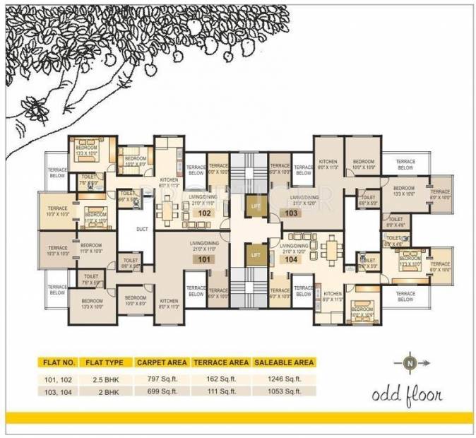 Images for Cluster Plan of Swastik Amrai