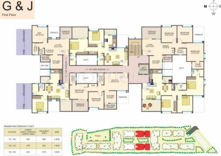  aishwaryam-courtyard Images for Cluster Plan of Essen Aishwaryam Courtyard