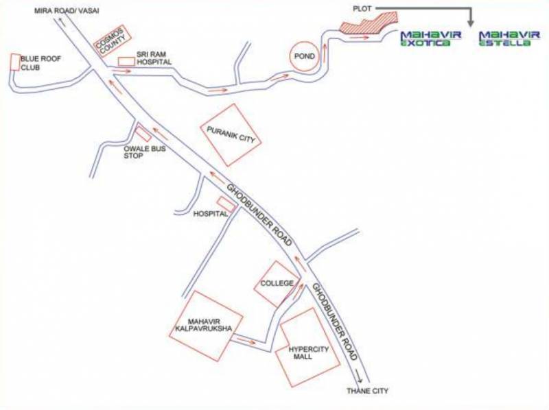 Images for Location Plan of Damji Shamji Mahavir Exotica