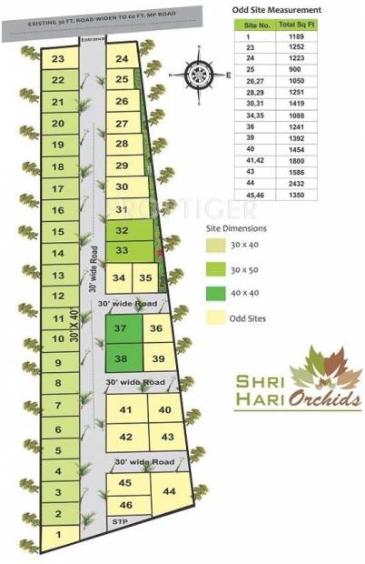 Images for Layout Plan of S And S Sri Hari Orchids