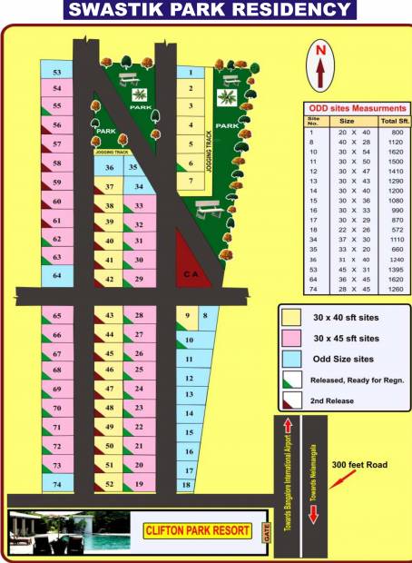Images for Layout Plan of Swastik Swastik Park Residency