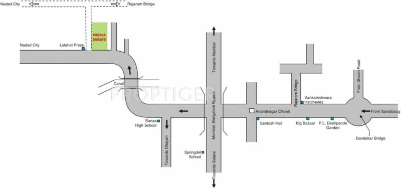 Images for Location Plan of Tejas Poorva Shrushti
