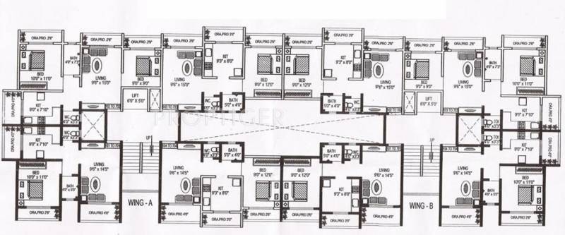 Images for Cluster Plan of Sai Om Sai Towers