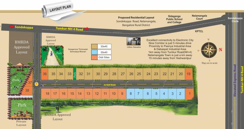 Images for Layout Plan of Sharanya Sharanya Enclave