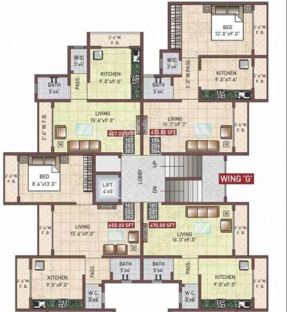  sai-moreshwar Images for Cluster Plan of Space Sai Moreshwar