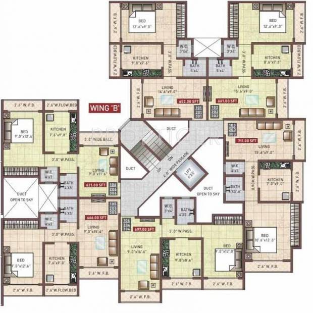  sai-moreshwar Images for Cluster Plan of Space Sai Moreshwar