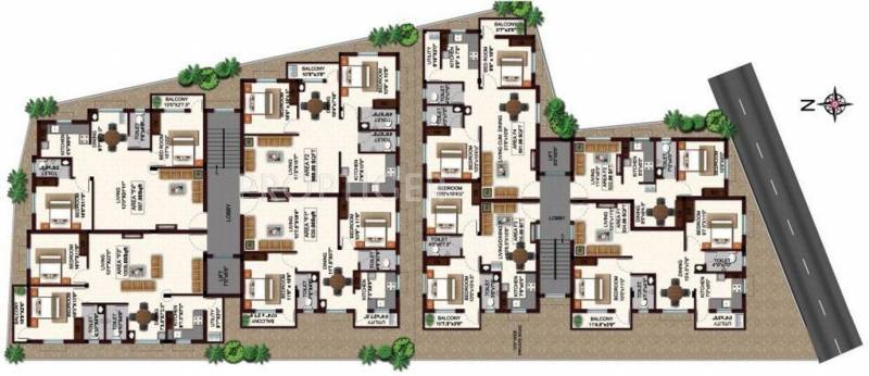  aaradana Block A Cluster Plan