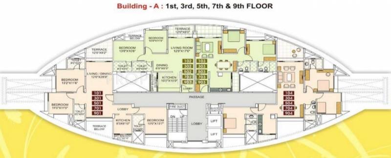Images for Cluster Plan of Kumar Papillon