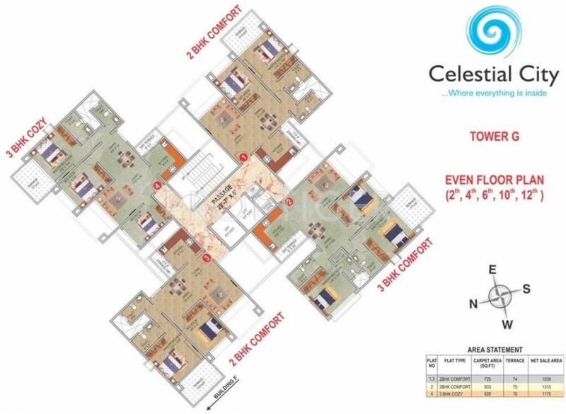  celestial-city Images for Cluster Plan of Pharande Celestial City