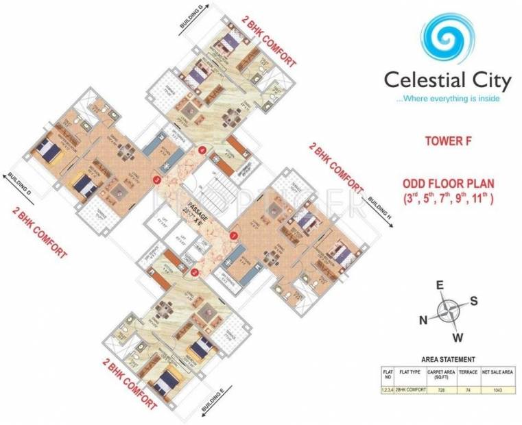 celestial-city Images for Cluster Plan of Pharande Celestial City
