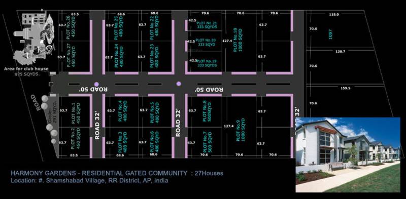 Images for Layout Plan of Elite Constructions Harmony Gardens