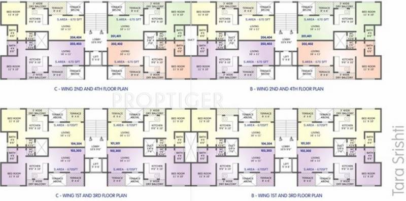Images for Cluster Plan of Shivtara Tara Srishti