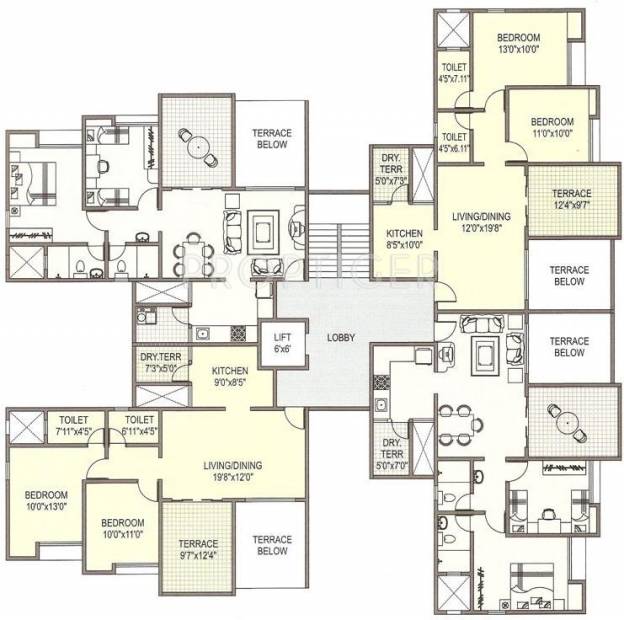 Images for Cluster Plan of Surana Associates Passiflora Avenue