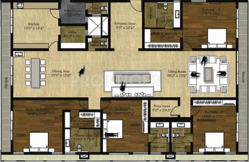 Images for Cluster Plan of Vijay The Art
