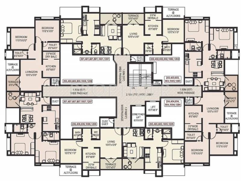  elite-homes Images for Cluster Plan of DNV Builders Elite Homes