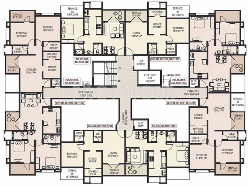  elite-homes Images for Cluster Plan of DNV Builders Elite Homes