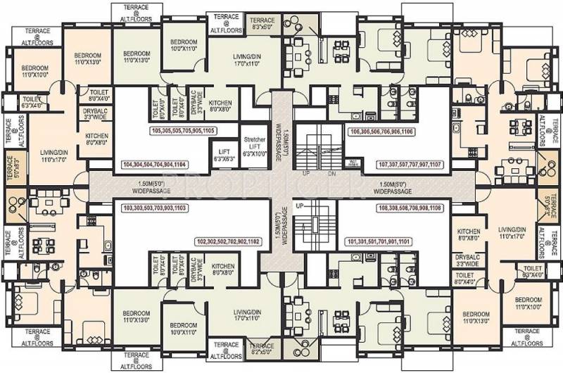  elite-homes Images for Cluster Plan of DNV Builders Elite Homes