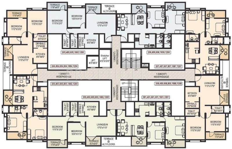  elite-homes Images for Cluster Plan of DNV Builders Elite Homes