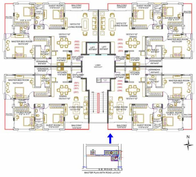 Images for Cluster Plan of Sunita Lotus And Lilly