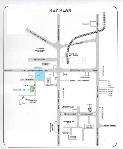 Amraa Properties Pashas Residency Location Plan