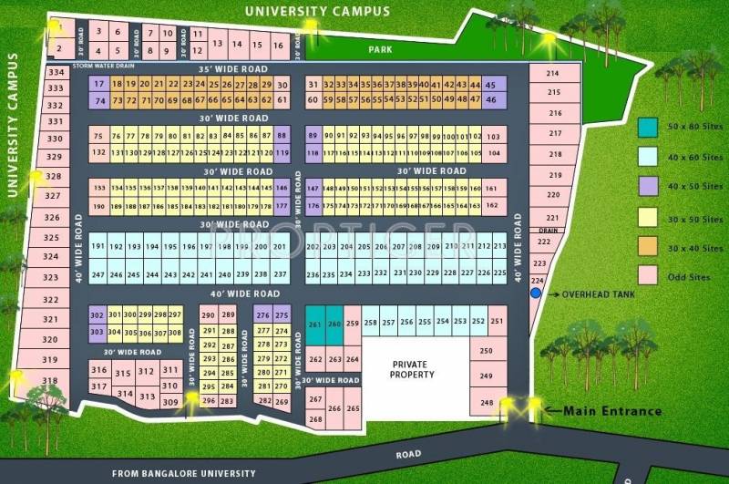 Images for Layout Plan of Sapthagiri Sapthagiri Residency