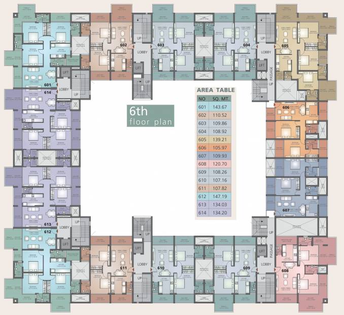  elements Images for Cluster Plan of Shantilal Elements