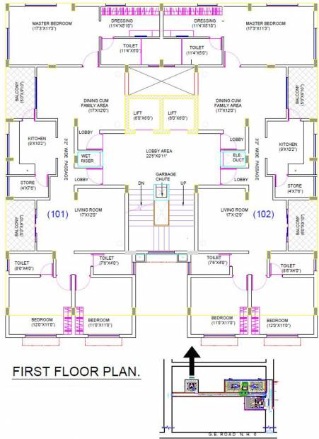 Images for Cluster Plan of Sunita Orchid