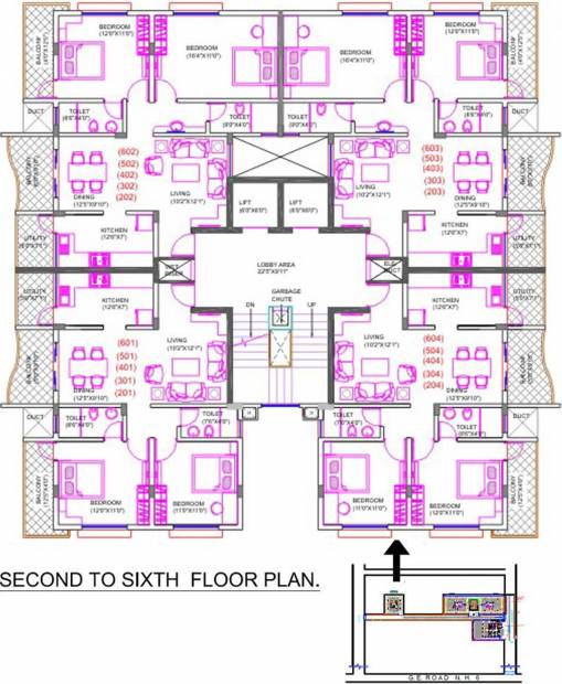Images for Cluster Plan of Sunita Orchid