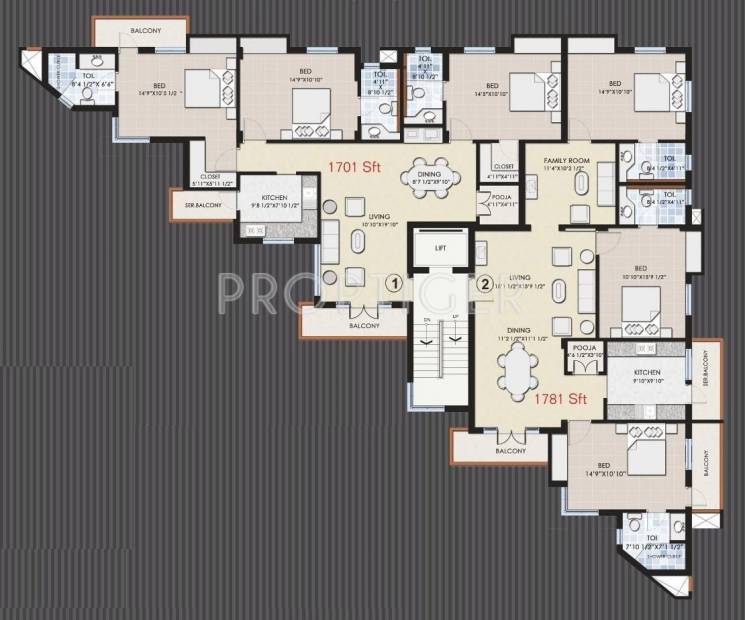 Images for Cluster Plan of Navin Golden Glade
