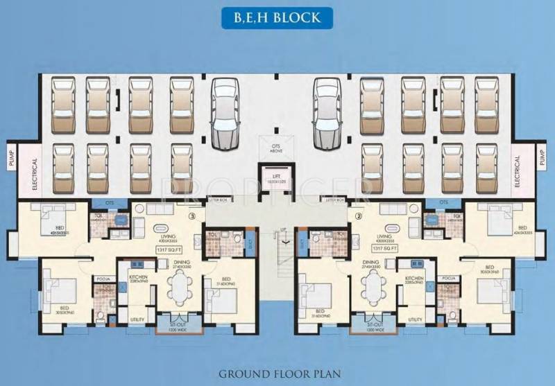 Images for Cluster Plan of Navin Jayaram Gardens